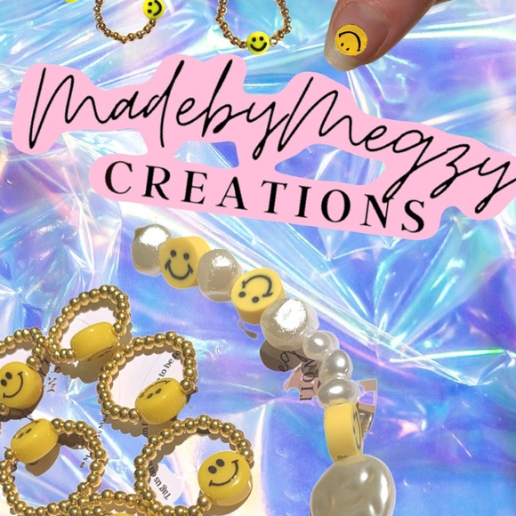 Beaded smiley face ring - Picture 6 of 6